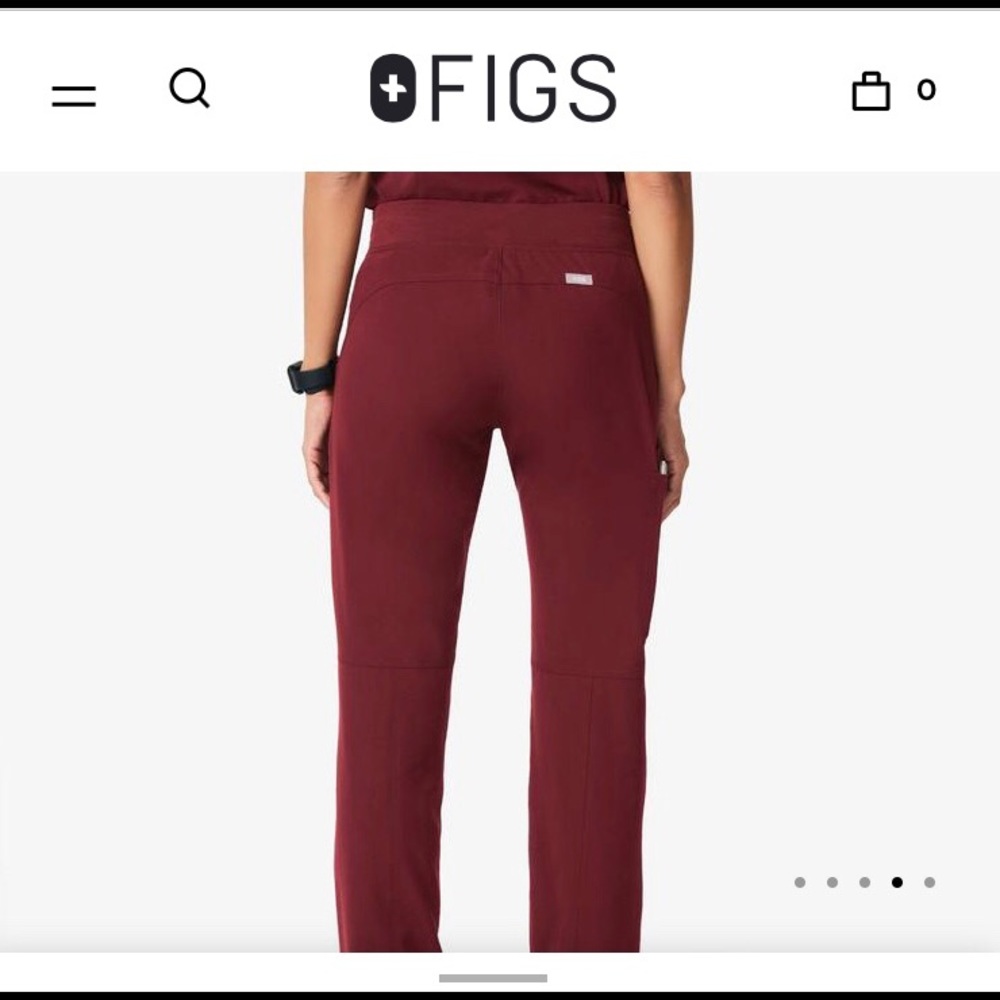 FIGS cargo scrub pants